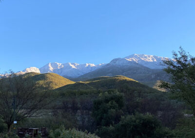 Snow capped Swartberg pass
